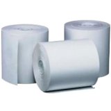 Single 50' foot Thermal Paper Receipt Roll for Contactless Vx520